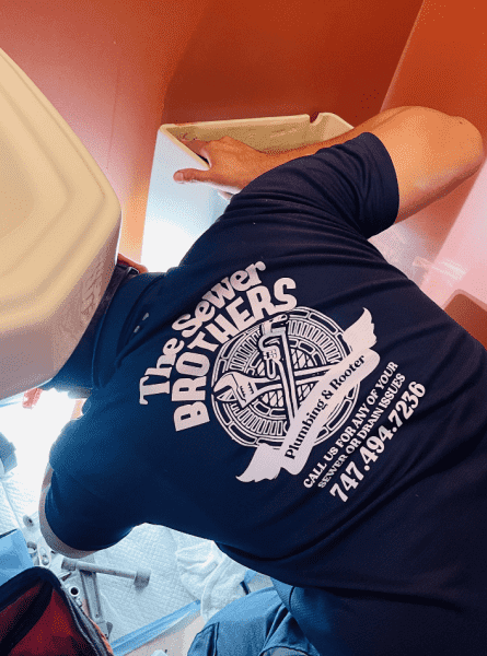 Residential plumbing work